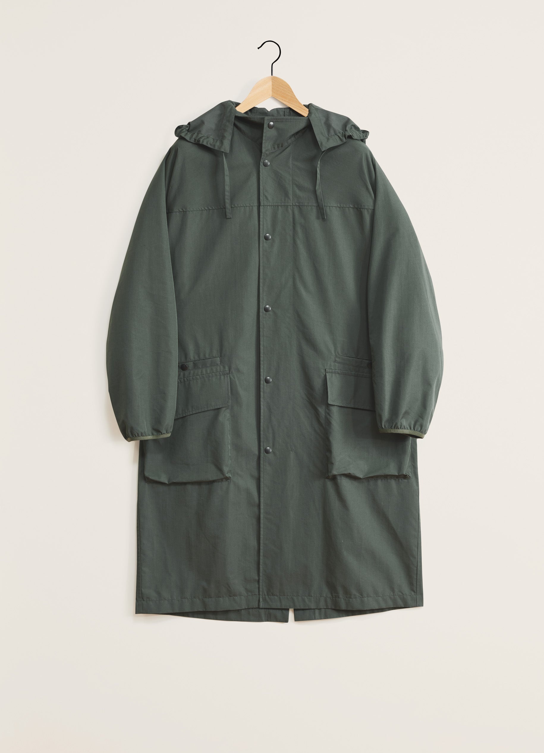 LONG WATER REPELLENT PARKA - 1