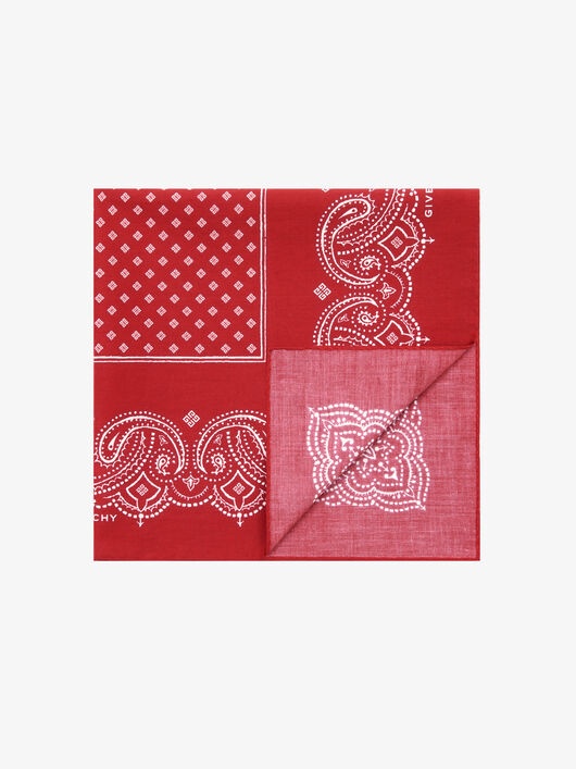 GIVENCHY 4G BANDANA IN COTTON - 1