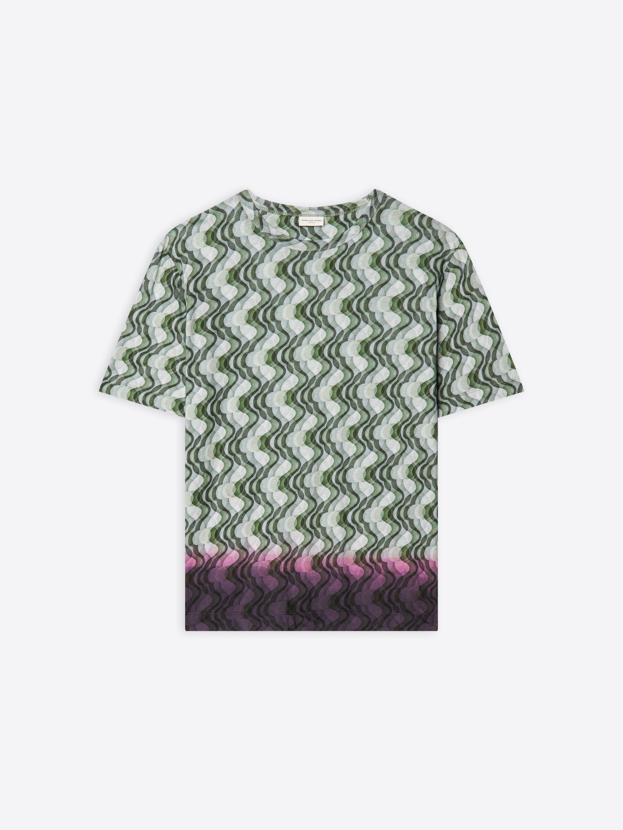 PRINTED COTTON TEE - 1