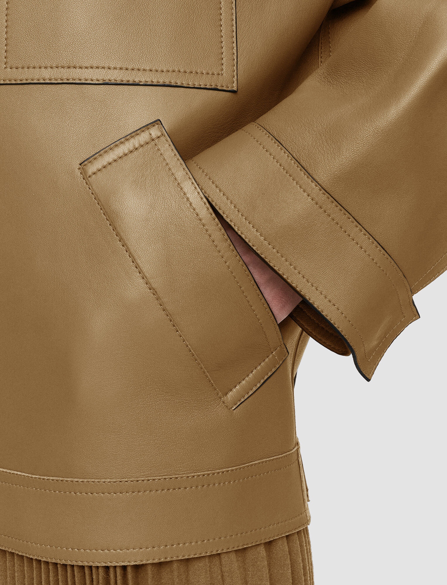 Bonded Leather Lyndhurst Jacket - 6