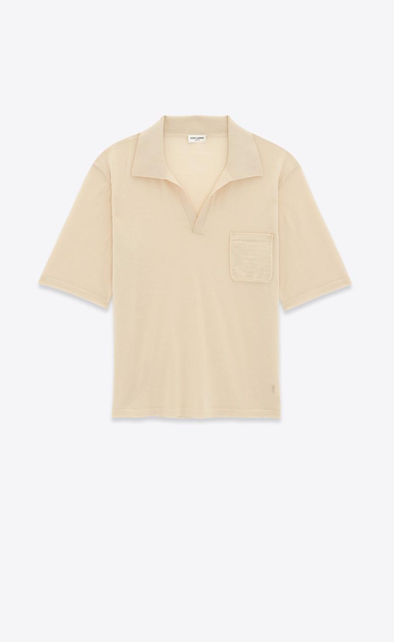cassandre polo shirt in wool 1