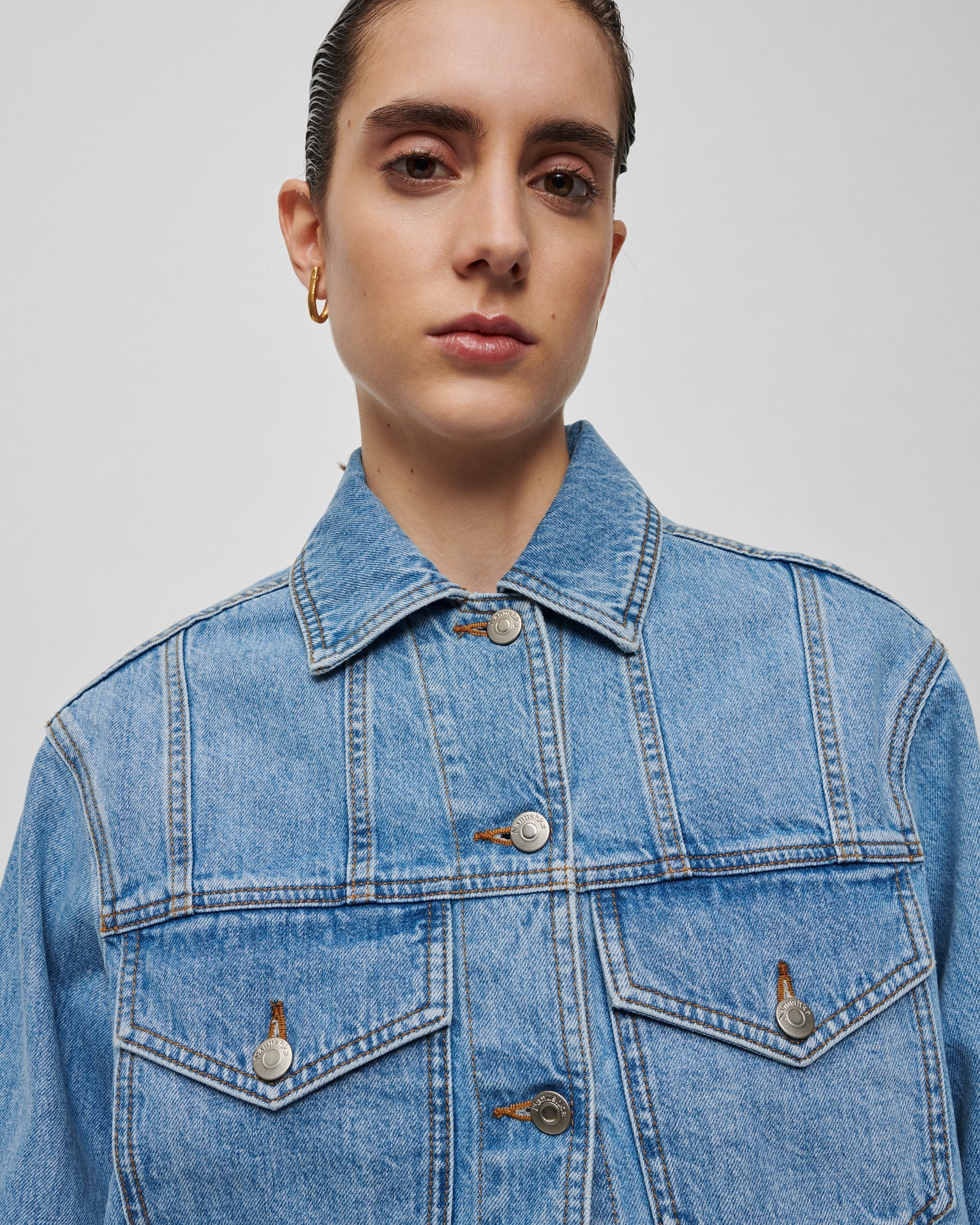 MAREN - Denim jacket - Light blue - 3