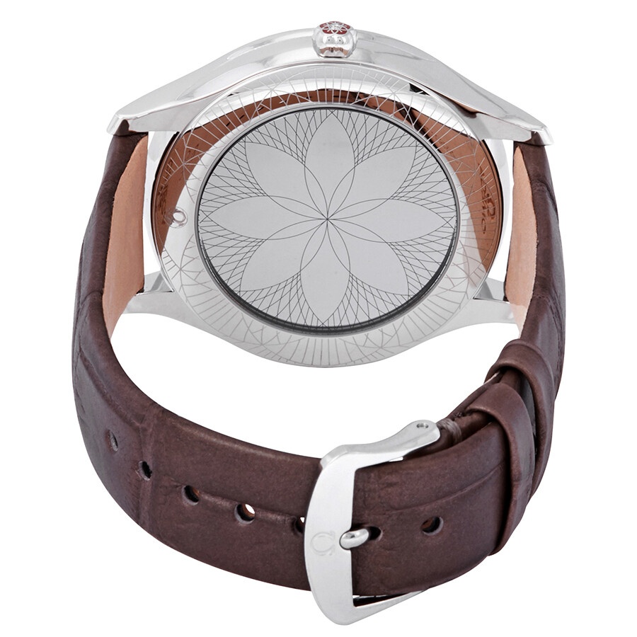 Omega De Ville Diamond Grey Dial Ladies Watch 428.18.39.60.13.001 - 3
