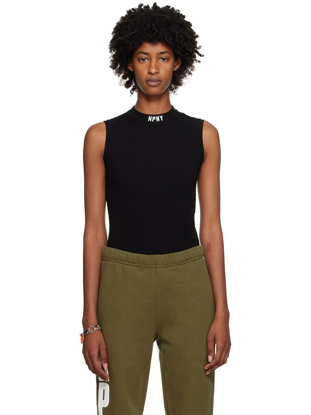 Black 'HPNY' Bodysuit - 1