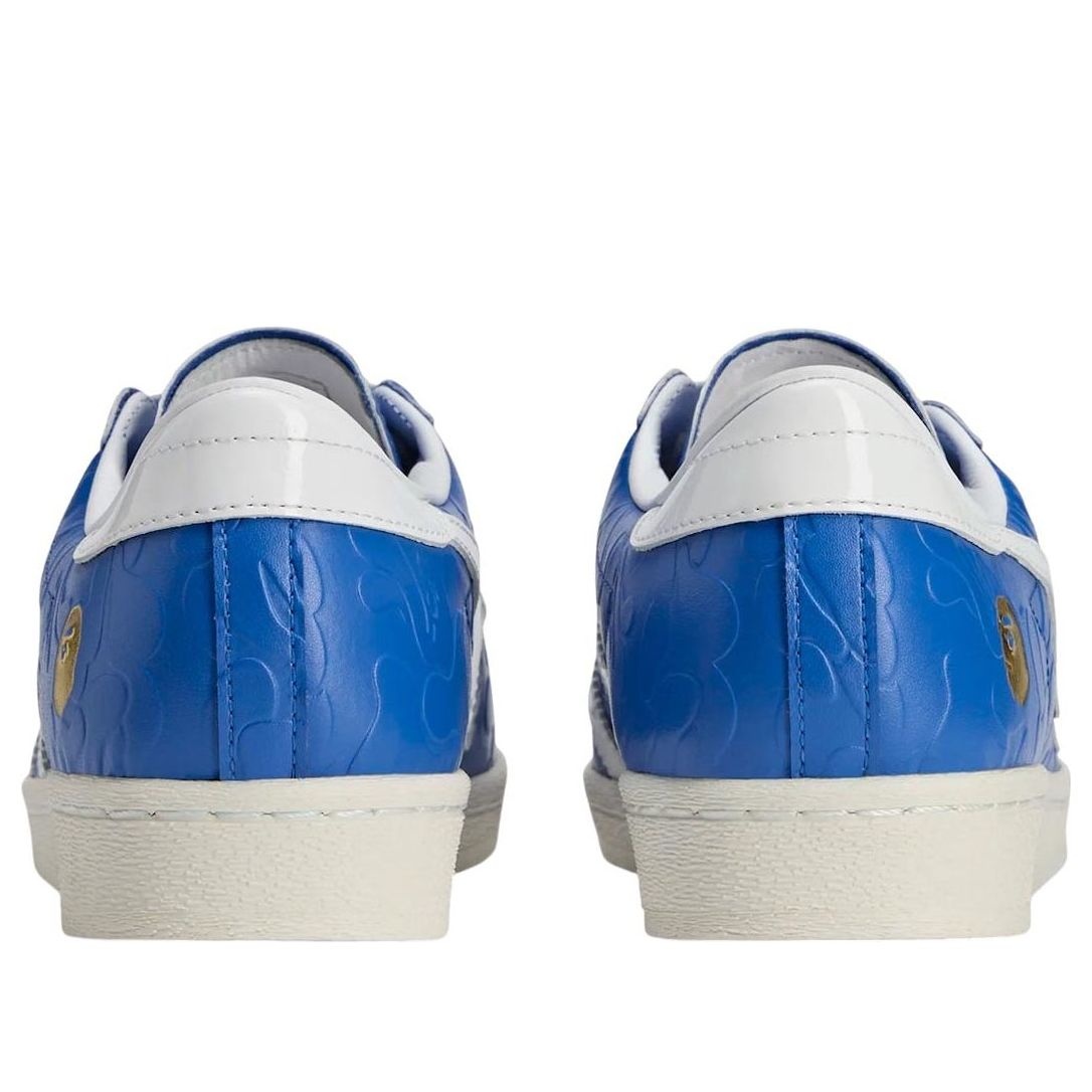 adidas x A Bathing Ape Superstar Vintage 'Blue White' JR2702 - 5