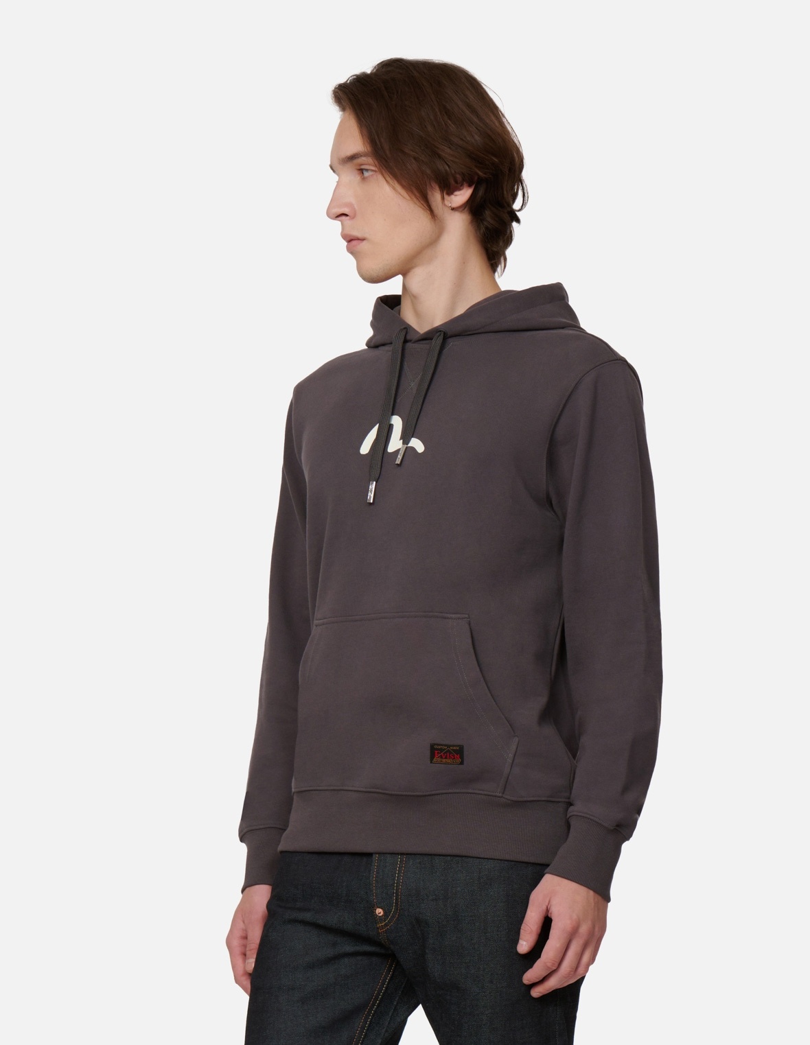 SEAGULL PRINT HOODED SWEATSHIRT - 7