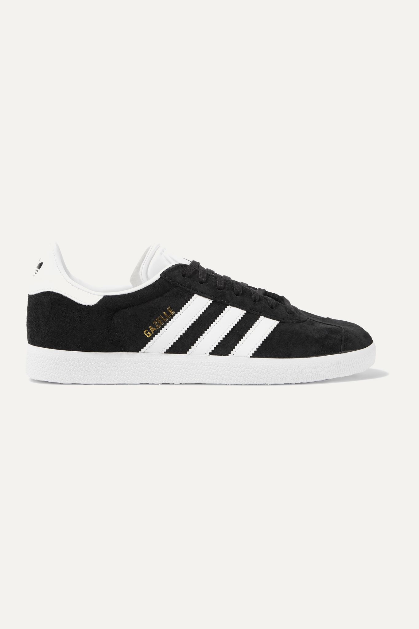 Gazelle suede and leather sneakers - 1