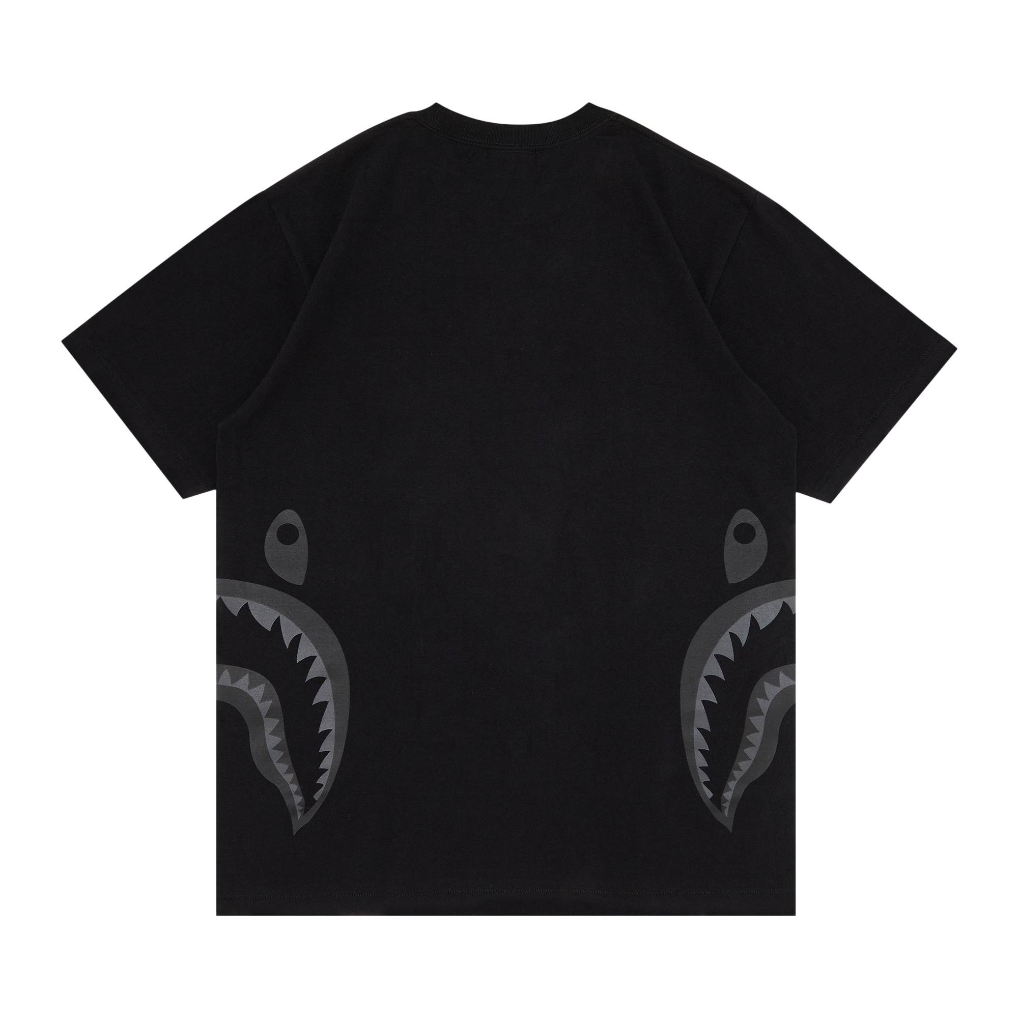 GOAT Exclusive BAPE Side Shark Tee In Black - 2