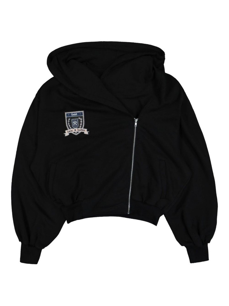 logo-patch hoodie 1