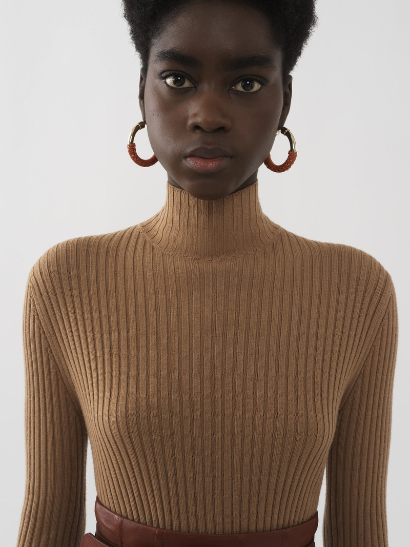 Chloé FITTED HIGH-NECK TOP outlook