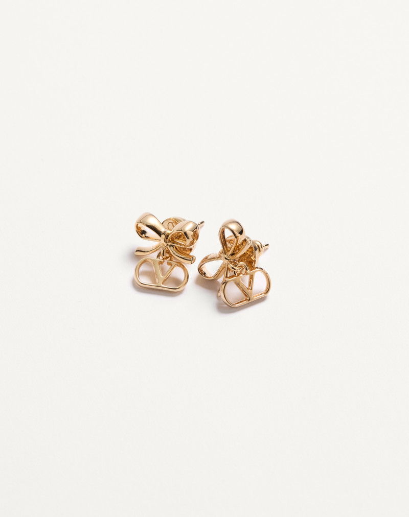 Valentino VLOGO SIGNATURE METAL EARRINGS outlook