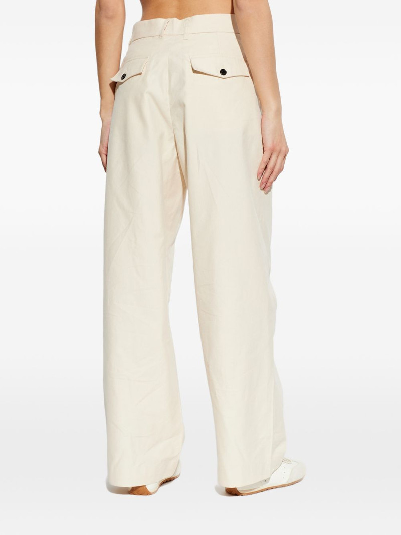 Conway buttoned pleated trousers 4