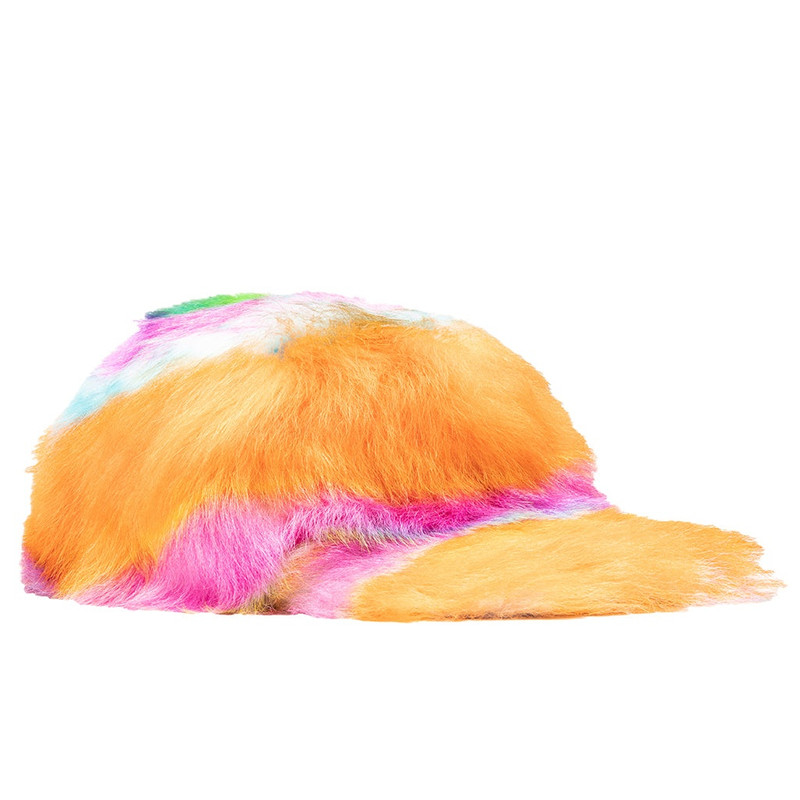 Marni MARNI SHEARLING BASEBALL HAT - ORANGE outlook