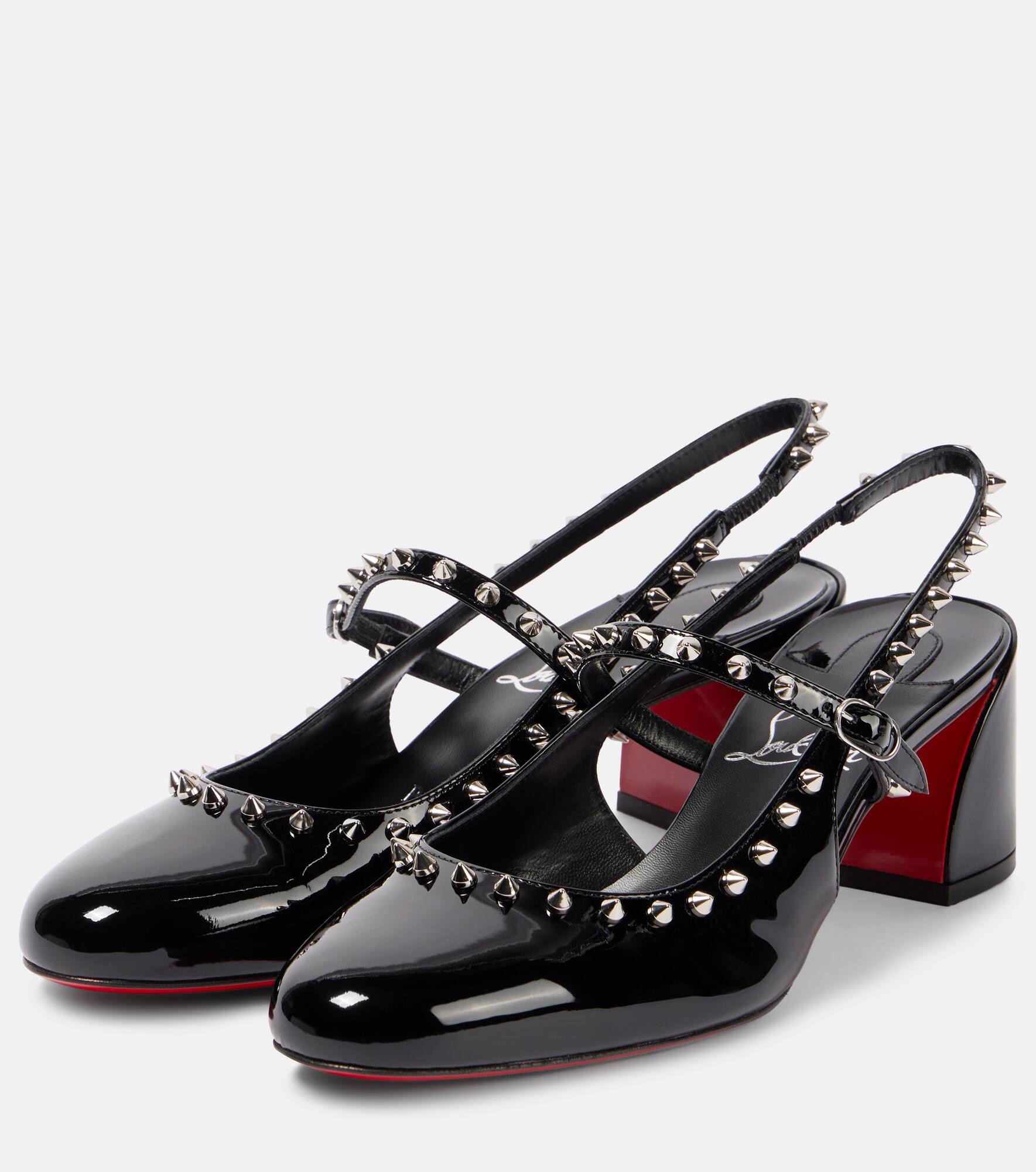 Janispikes 55 patent leather Mary Jane pumps - 4