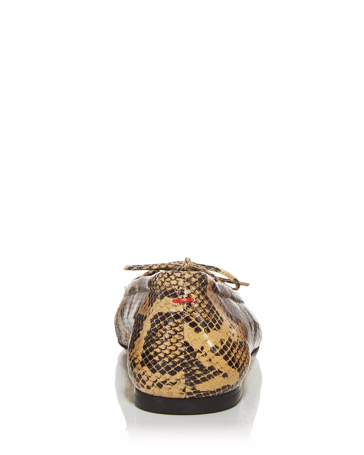Women's Delfina Bow Embossed Ballet Flats - 4