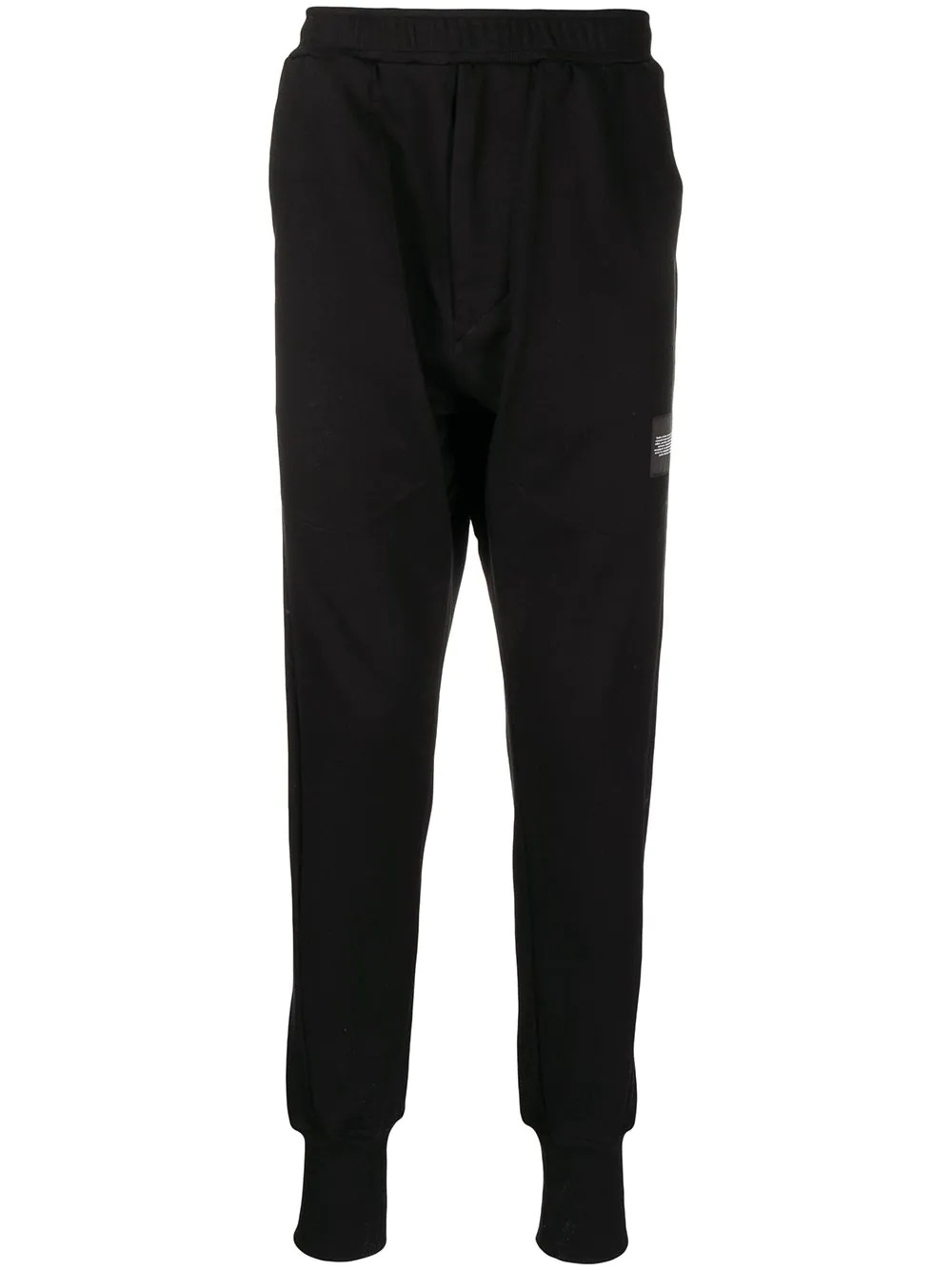 logo-patch track pants - 1