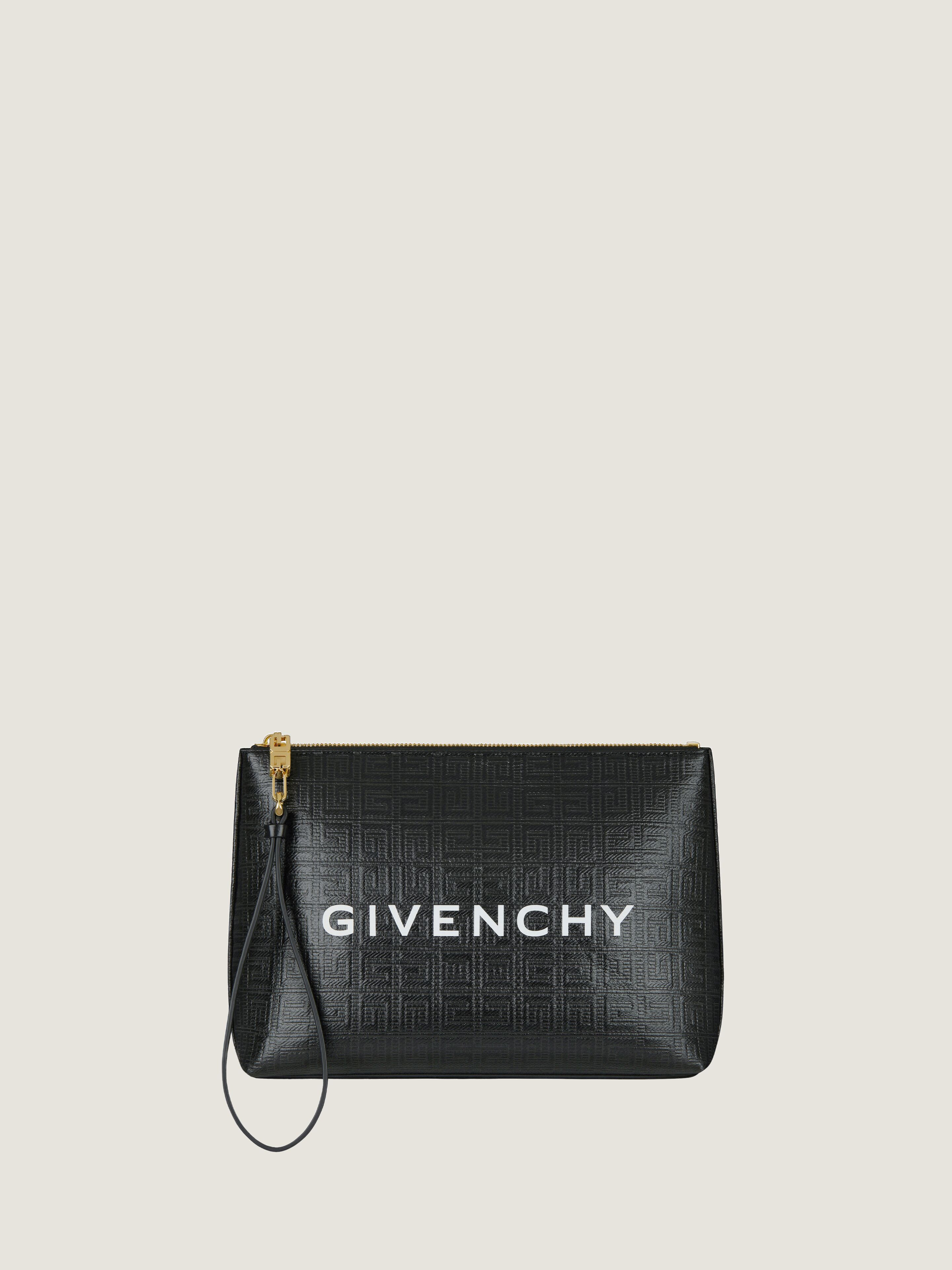 GIVENCHY TRAVEL POUCH IN 4G COATED CANVAS - 1