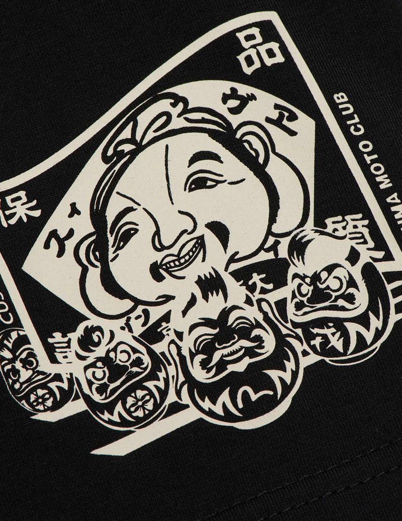 DARUMA-PATTERN LOGO PRINT TRUNKS 6