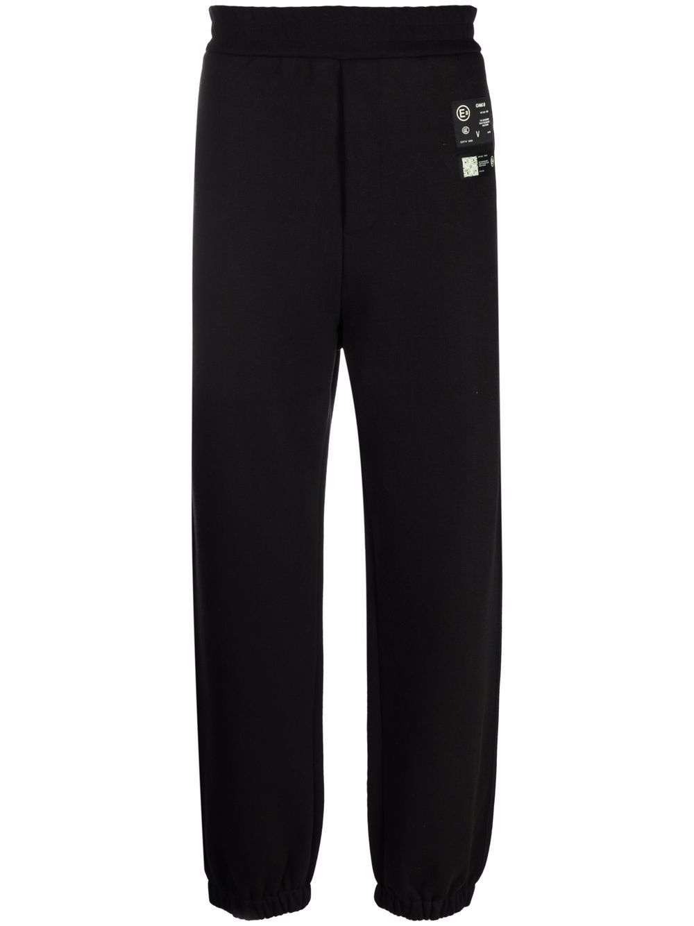 logo-patch track pants - 1