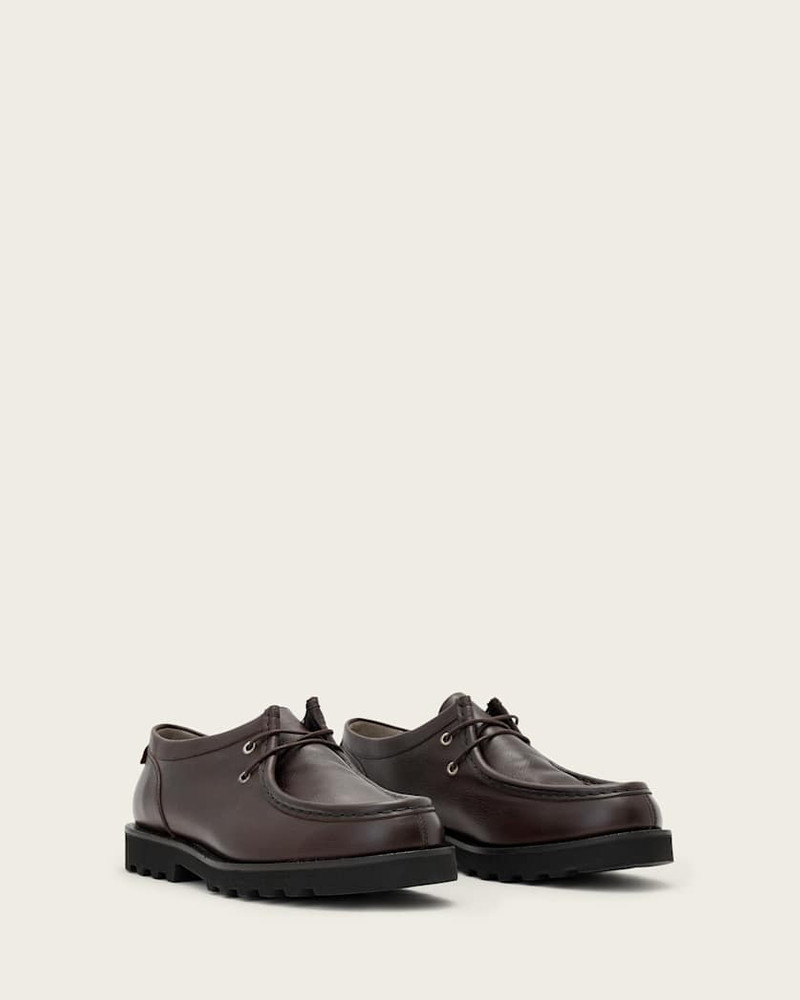 SKIFF APRON LEATHER SHOES 4