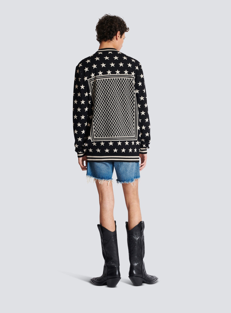 Mini monogram stars jumper 4