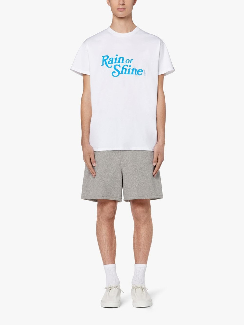 Mackintosh WHITE X BLUE COTTON RAIN OR SHINE T-SHIRT outlook