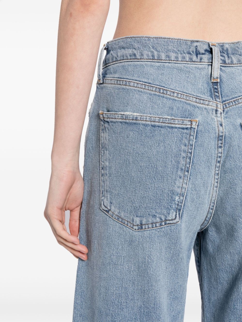 Harper mid-rise cropped jeans - 5