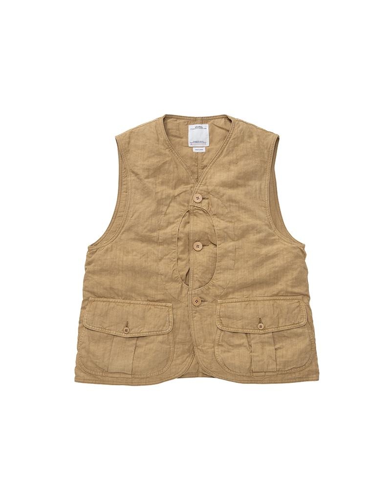 GUSTO DOWN VEST BEIGE - 1