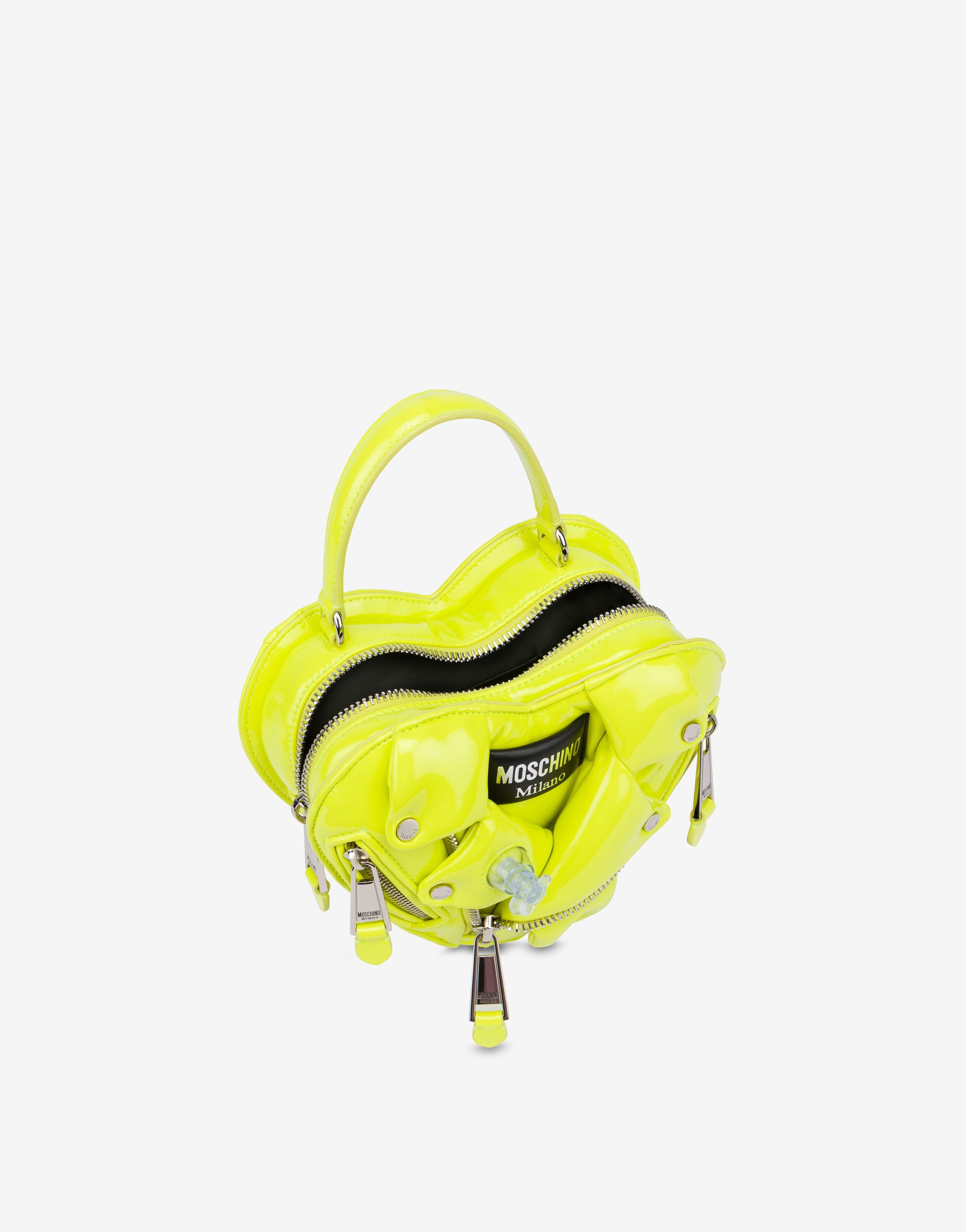 INFLATABLE EFFECT HEART BIKER BAG - 3