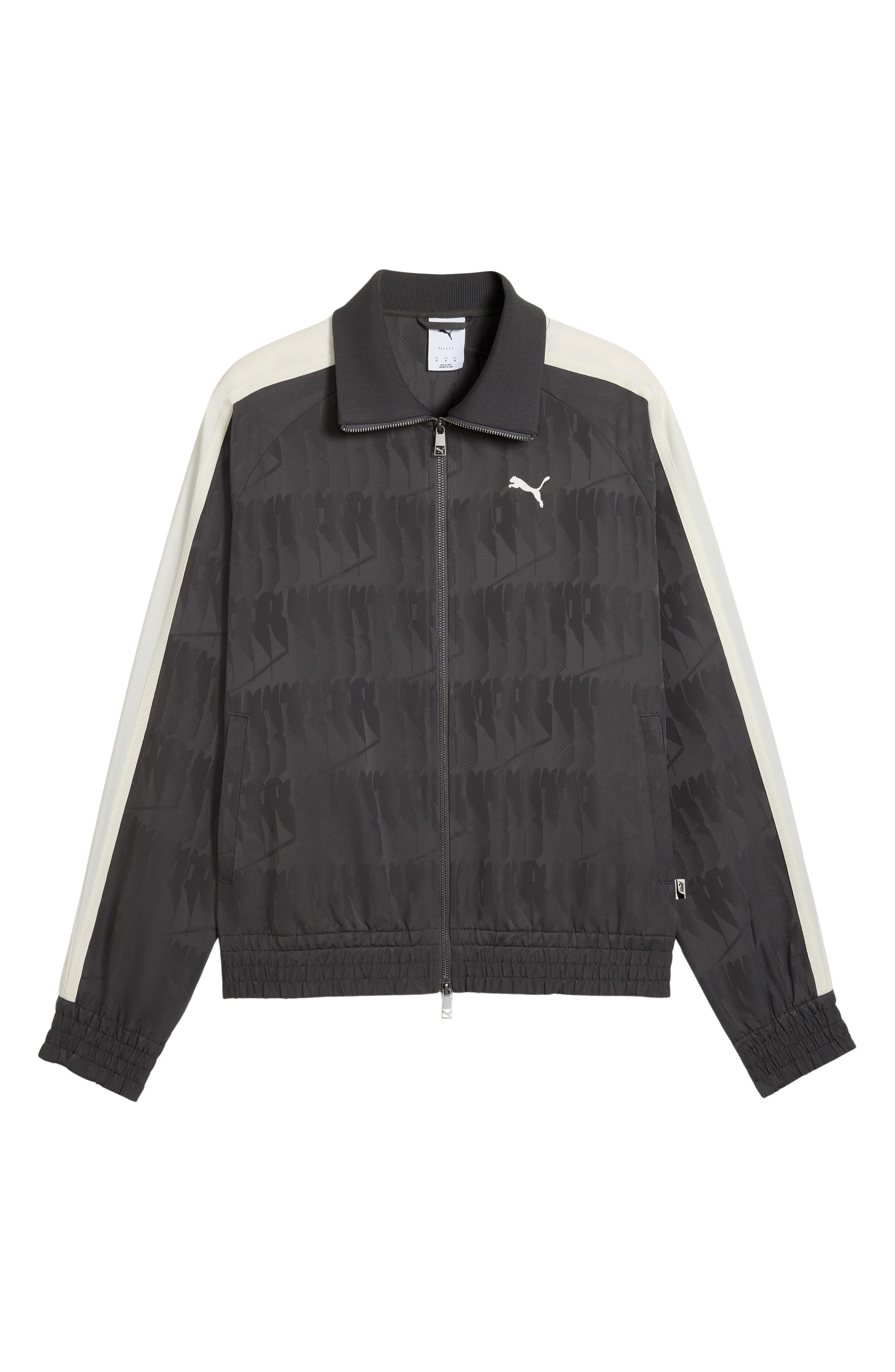 PUMA The Neverworn VI T7 Track Jacket in Dusky Gray at Nordstrom - 4