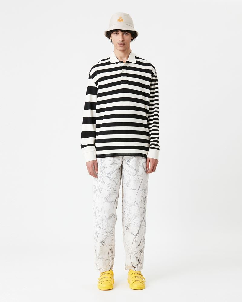 Isabel Marant ARTO STRIPED POLO outlook