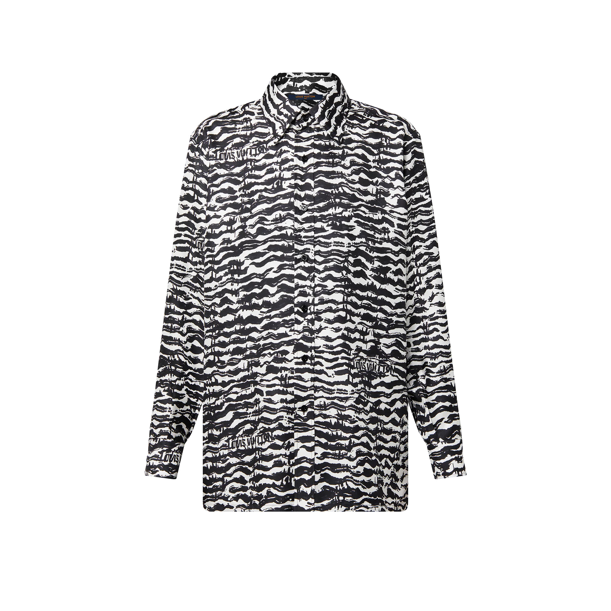 Ink Tiger Silk Shirt - 1
