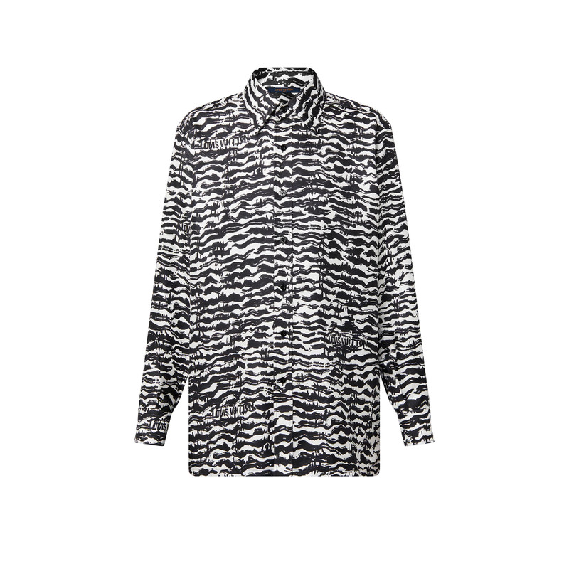 Ink Tiger Silk Shirt 1
