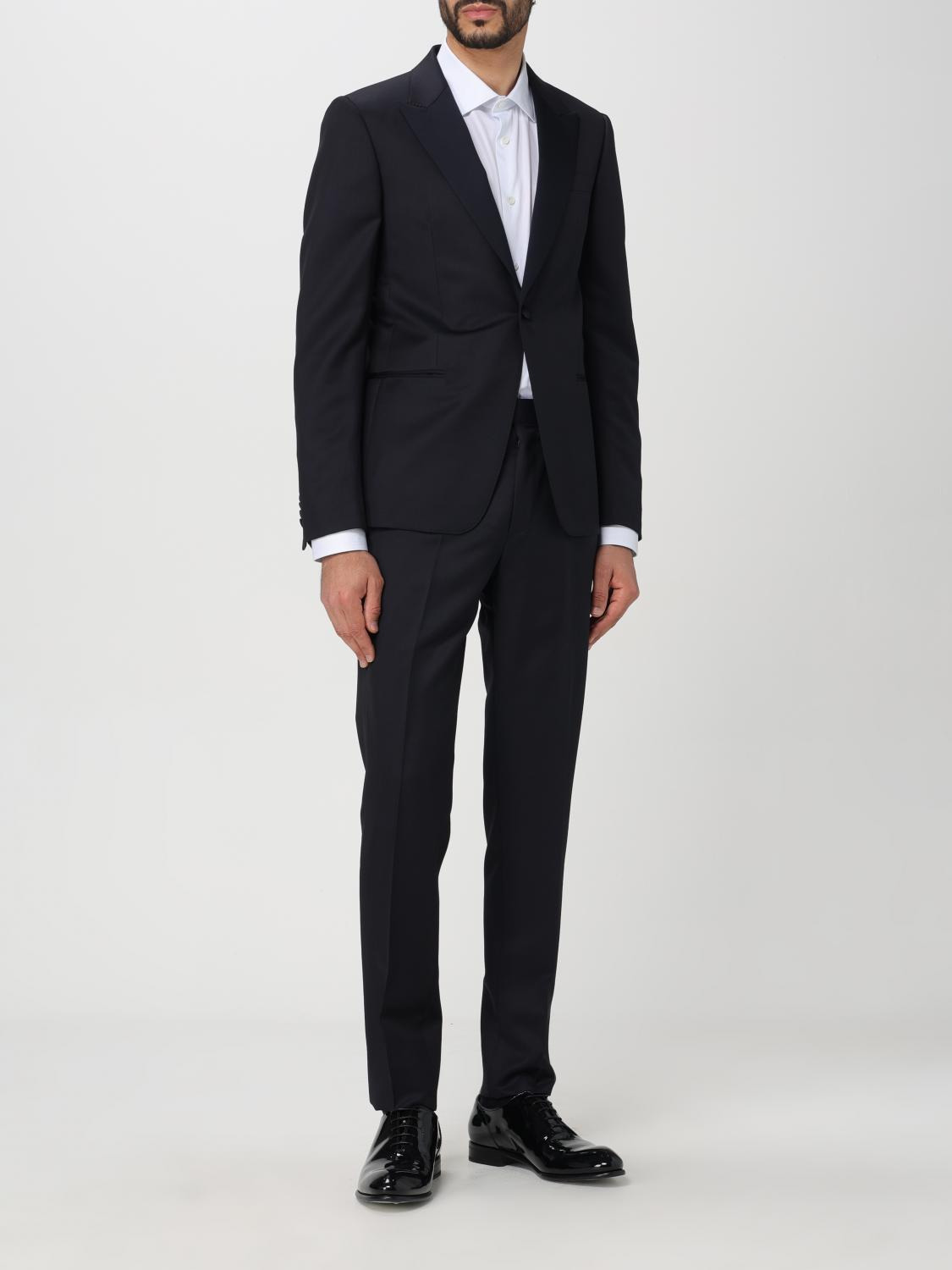 Zegna Suit Men Navy - 2