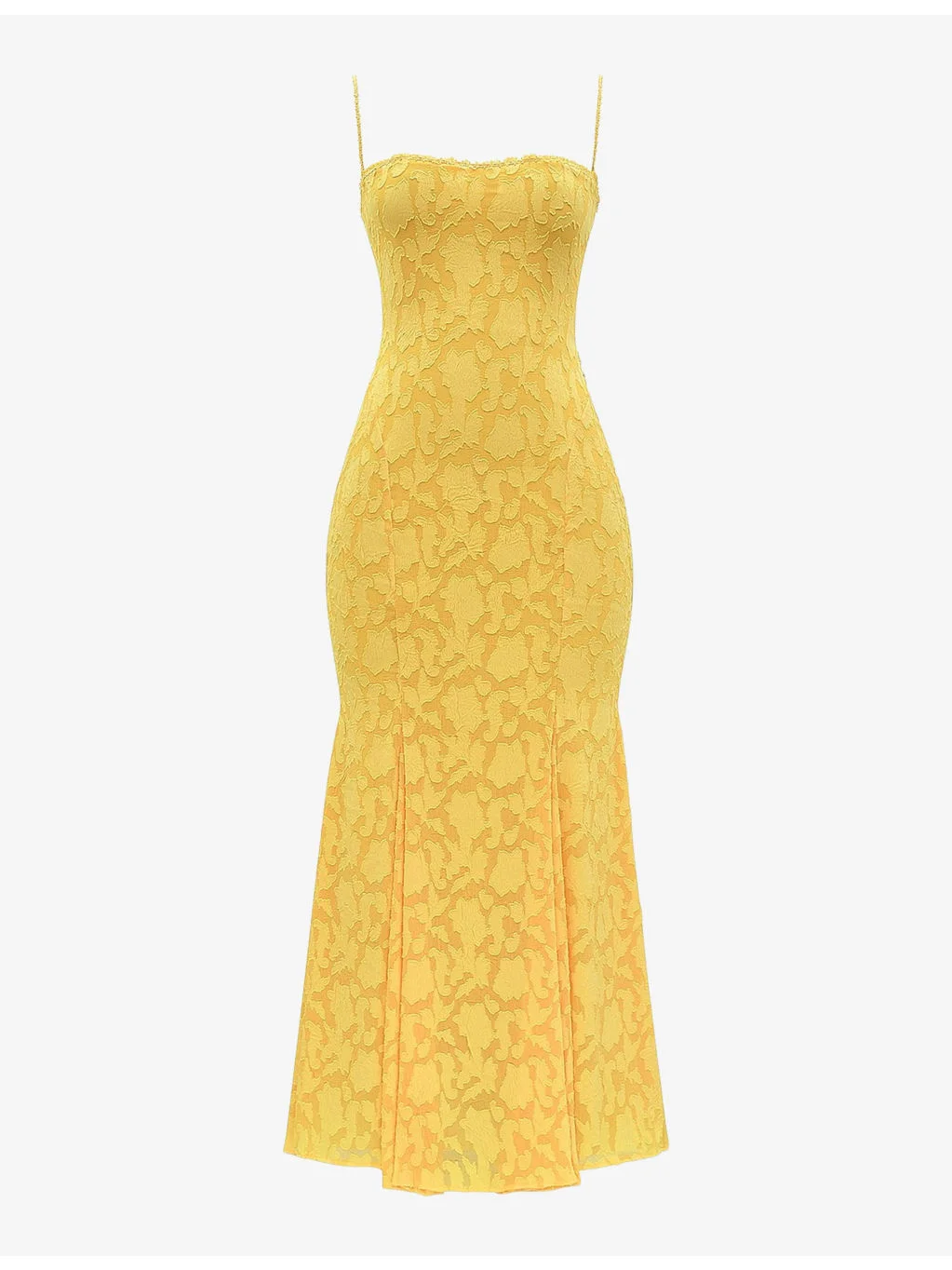 Joan lace-up lace maxi dress - 1