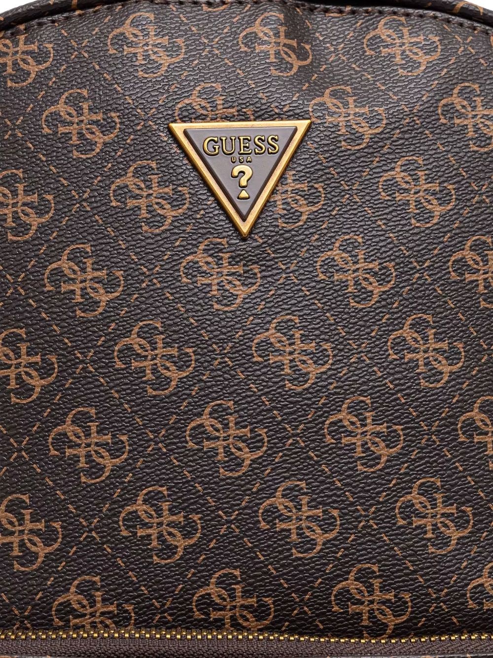 Vezzola monogram leather backpack - 4