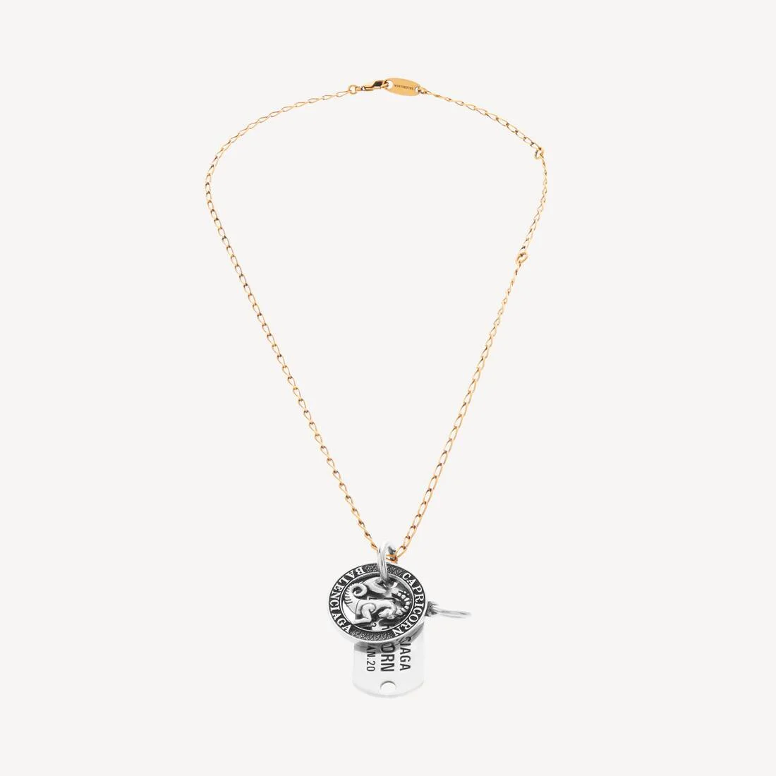 Horoscope Capricorn Necklace in Gold/silver - 1