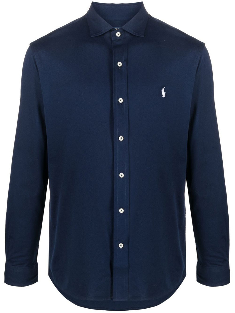 embroidered polo-pony shirt 1