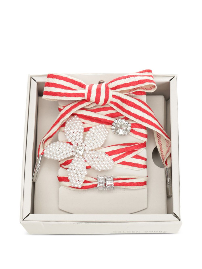 striped beaded-embellishement keyring 3