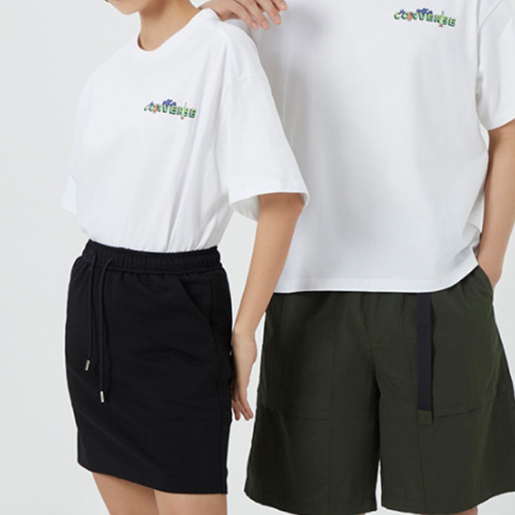 Converse Star Chevron T-Shirt 'White' 10023940-A02 - 3