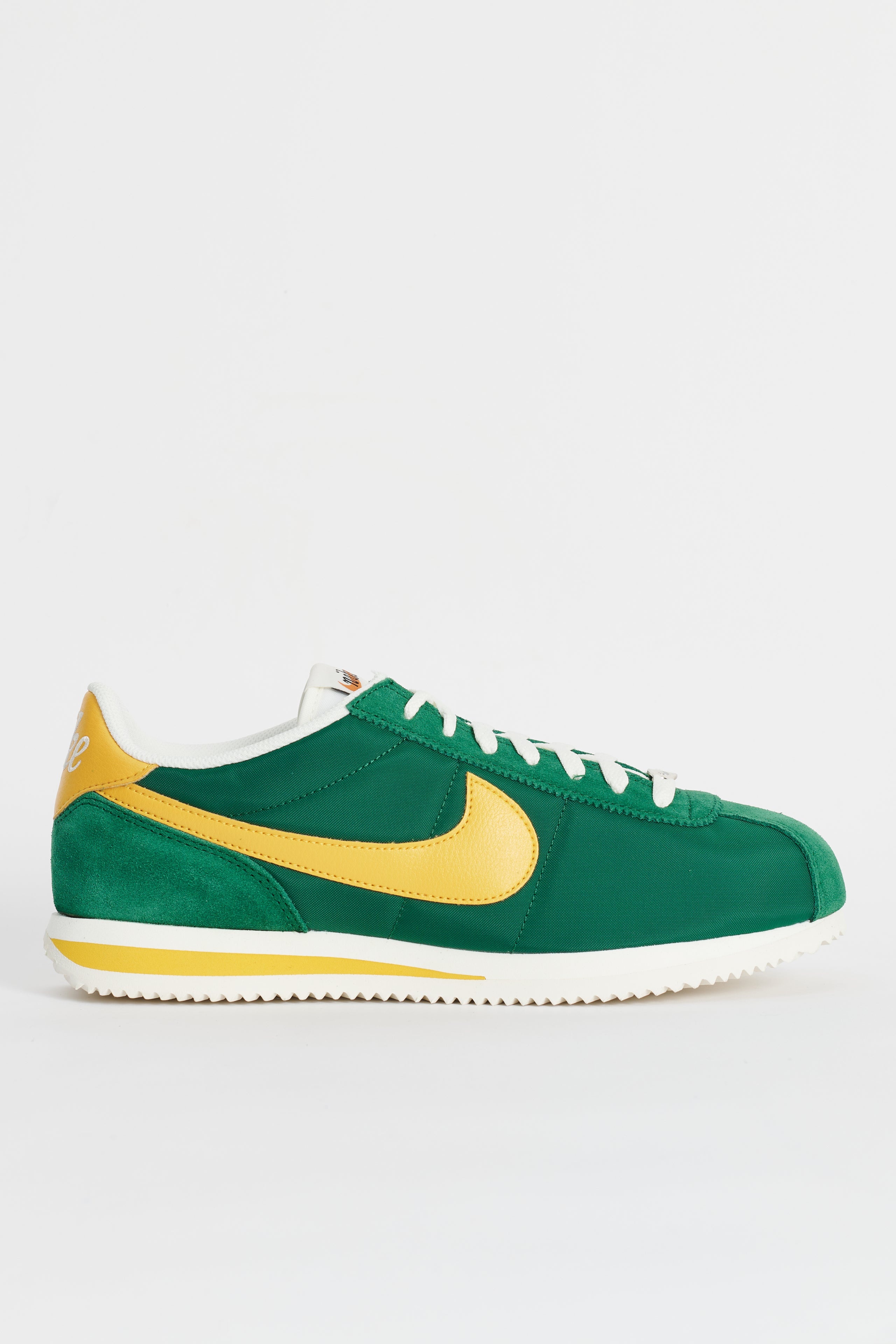 NIKE CORTEZ TEXTILE GORGE GREEN / YELLOW OCHRE - 1