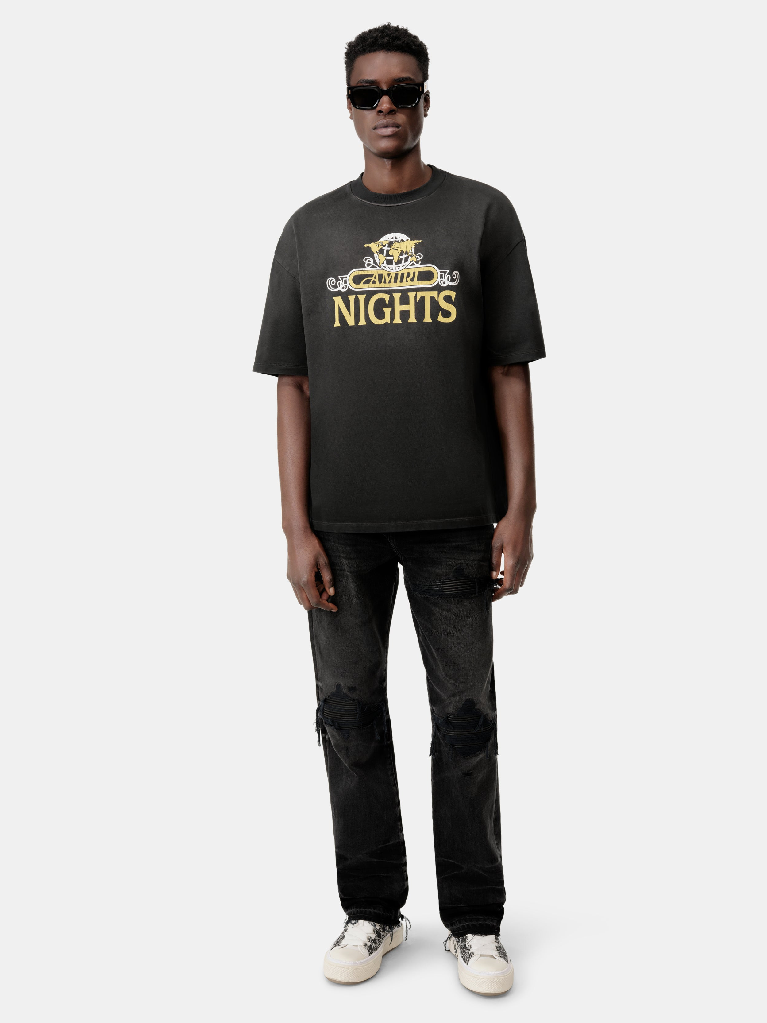 AMIRI NIGHTS OVERSIZED TEE - 3