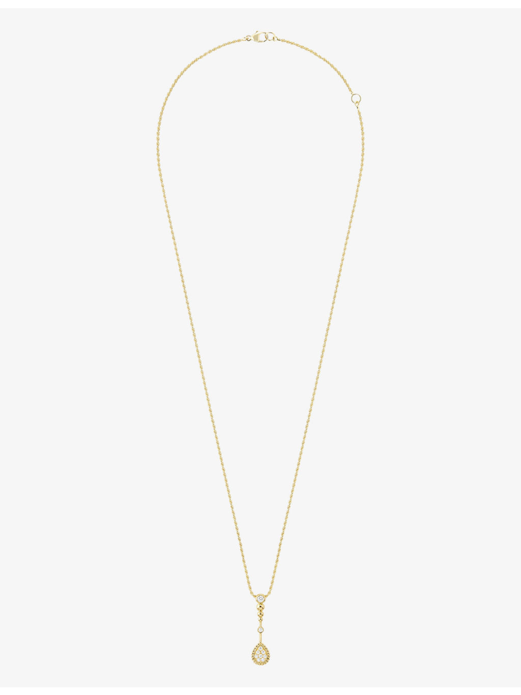 Serpent Bohème 18ct yellow gold and 0.19ct diamond pendant necklace - 1