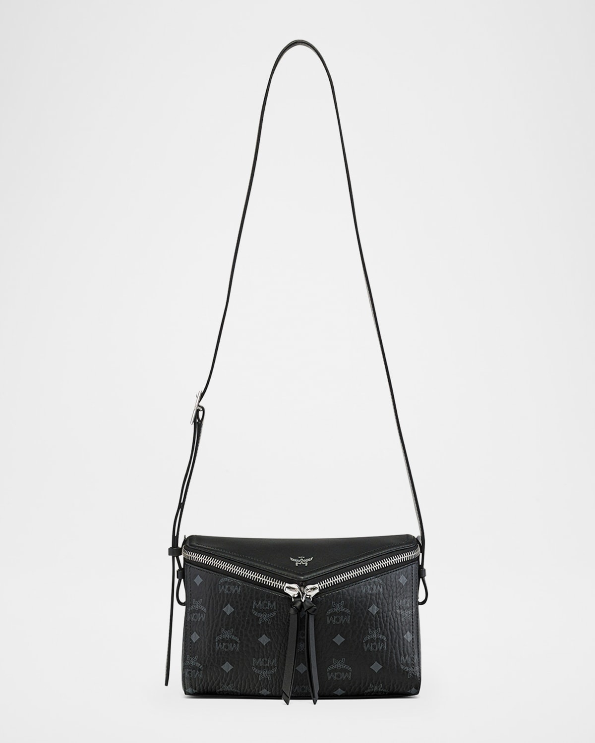 Visetos Zip Faux Leather Shoulder Bag - 3