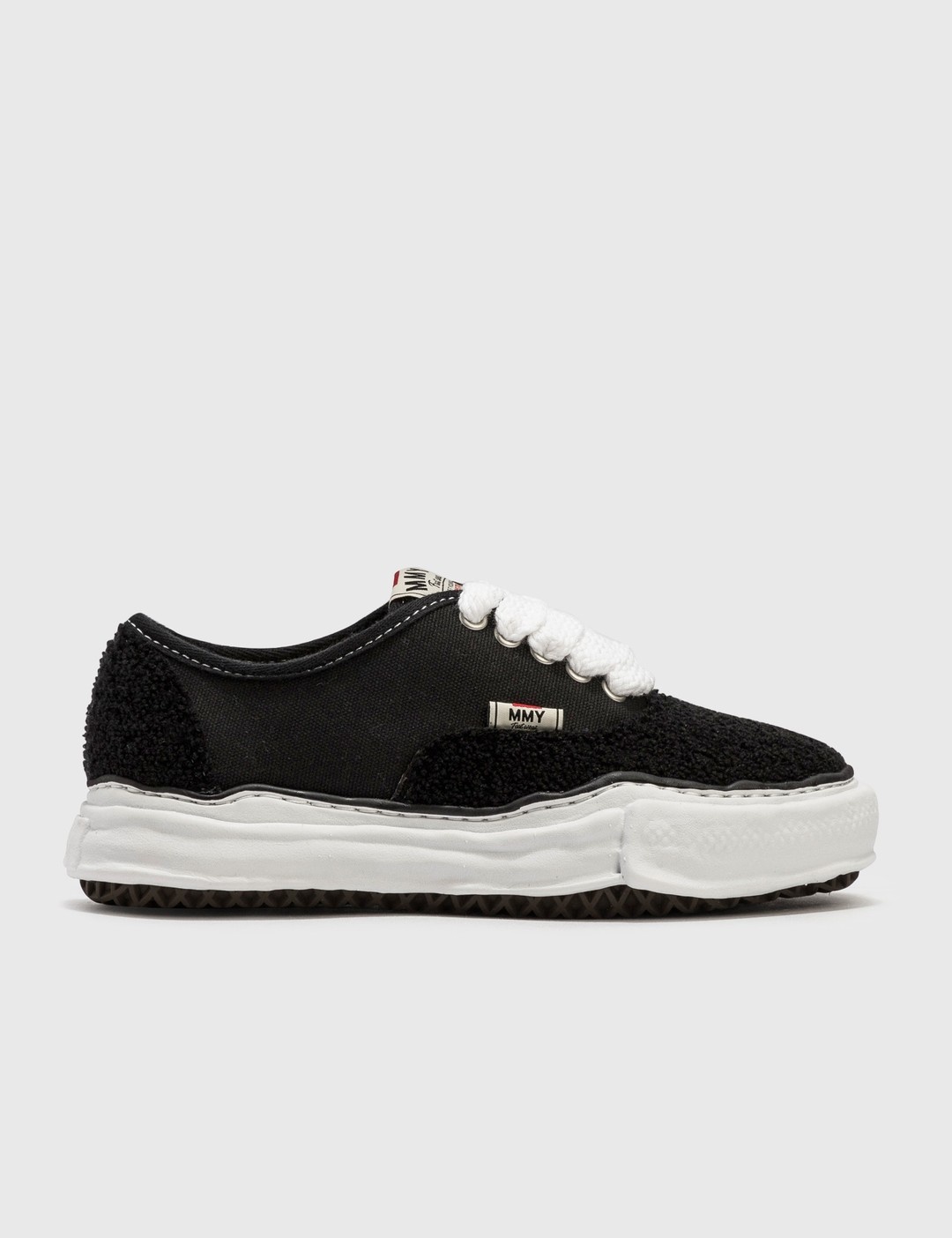 BAKER OG SOLE CHENILLE LOW TOP SNEAKERS - 1