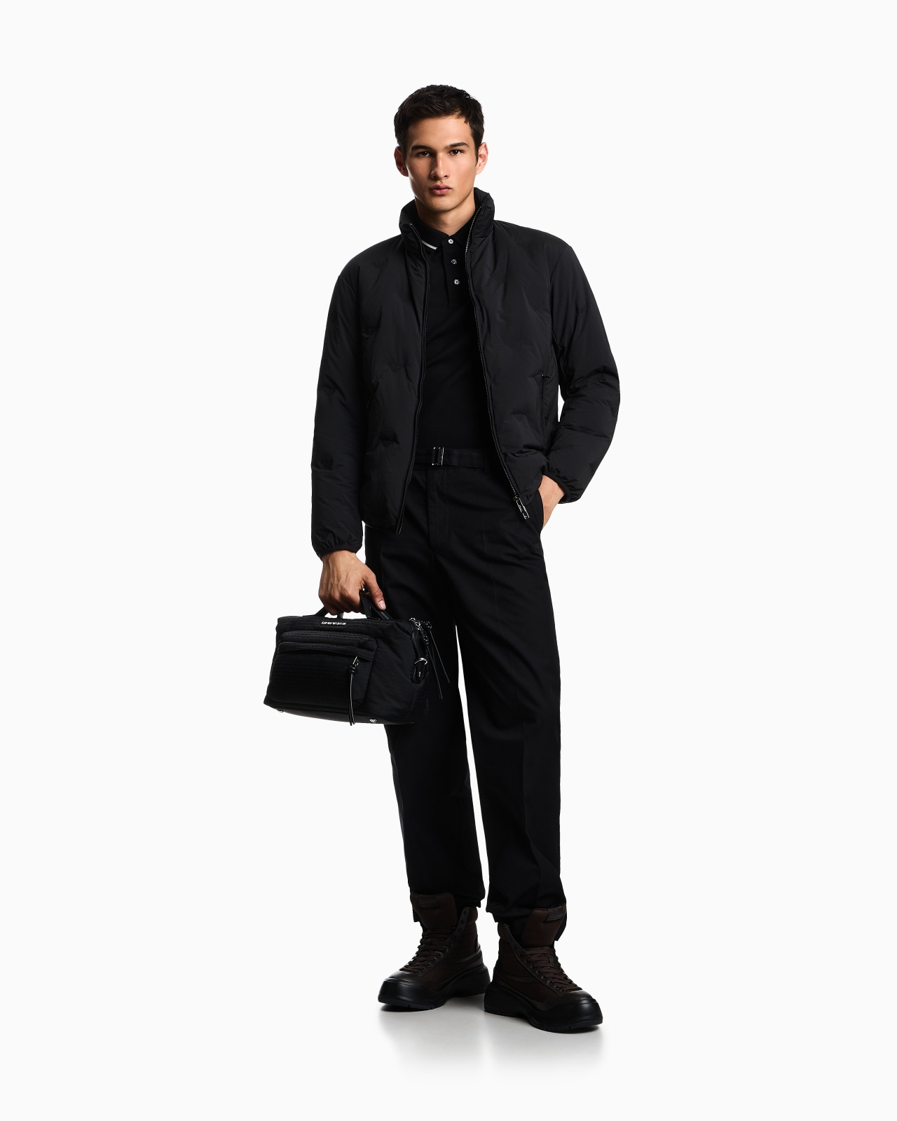 COTTON TROUSERS WITH MATCHING BELT - 2