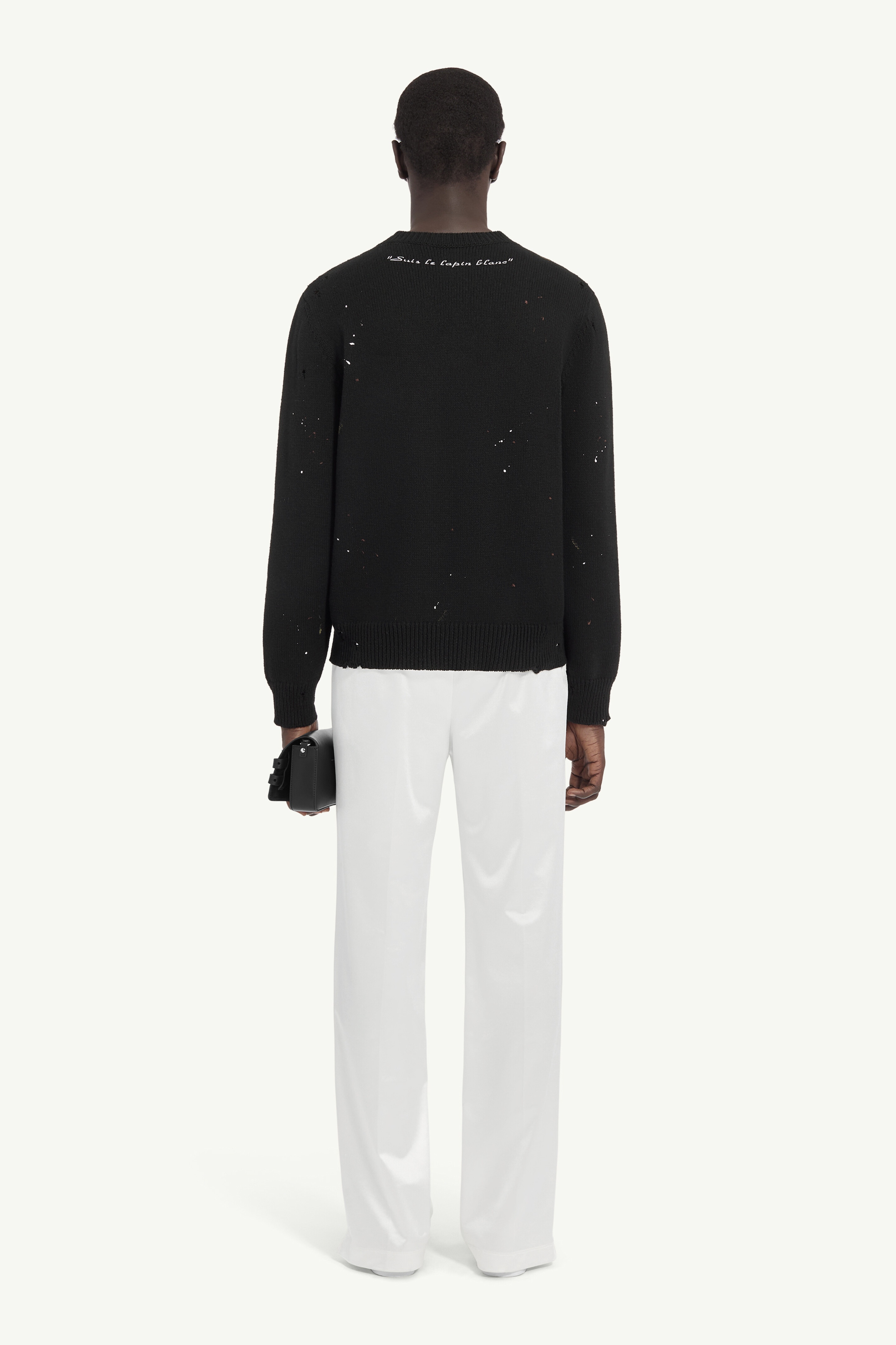 White Rabbit Print Jumper - 4