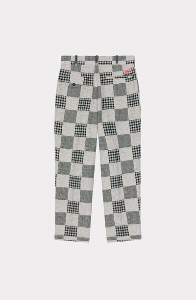 KENZO 'Patchwork' tailored trousers outlook