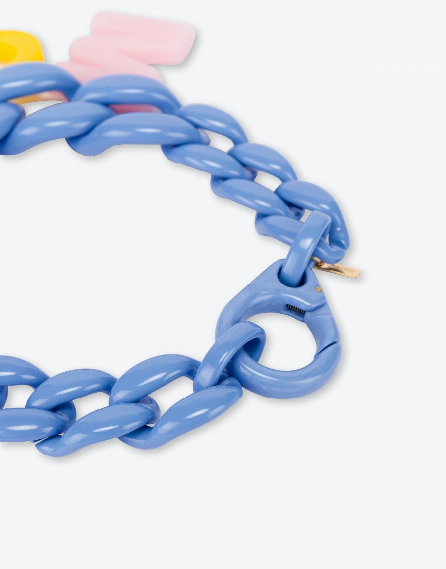 MULTICOLOR LETTERS NECKLACE - 3