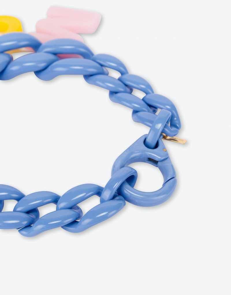 MULTICOLOR LETTERS NECKLACE 3